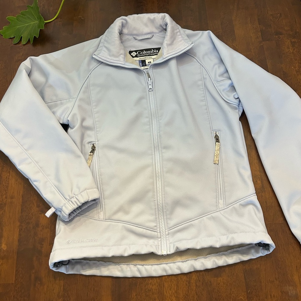 Columbia Light Blue Core Jacket Size Small
